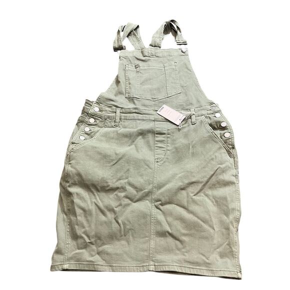 Judy Blue Pants - NEW JUDY BLUE Sage Green Overall Jumper Mini Dress Style #JB2822C Size‎ 2XL